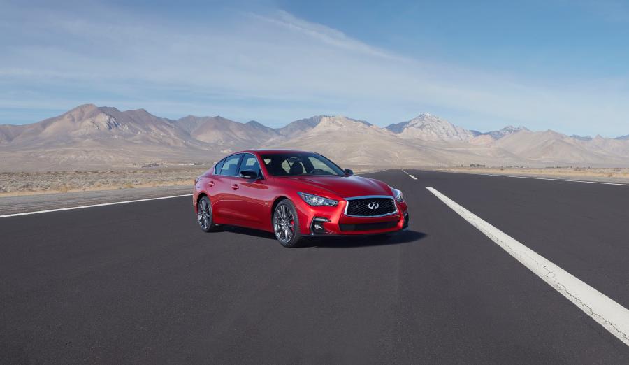  Infiniti Q50 Red Sport 400 2017 года  (WW) (фото 5 из 41)